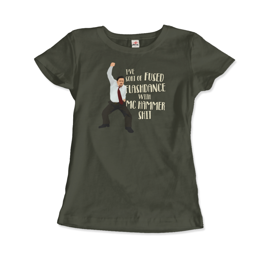 David Brent Classic Dance, from The Office UK T-Shirt-16