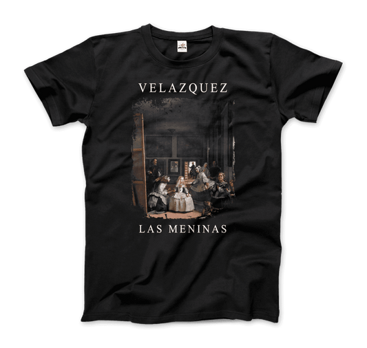 Diego Velazquez - Las Meninas (Ladies-in-Waiting), 1656 Artwork T-Shirt-0