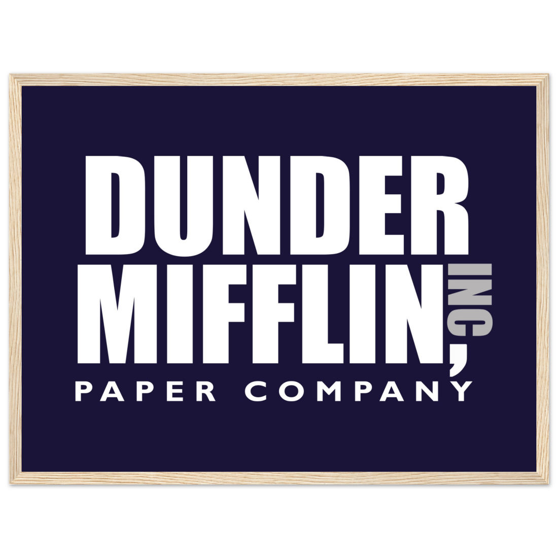 Dunder Mifflin Paper Company, Inc from The Office Poster-12