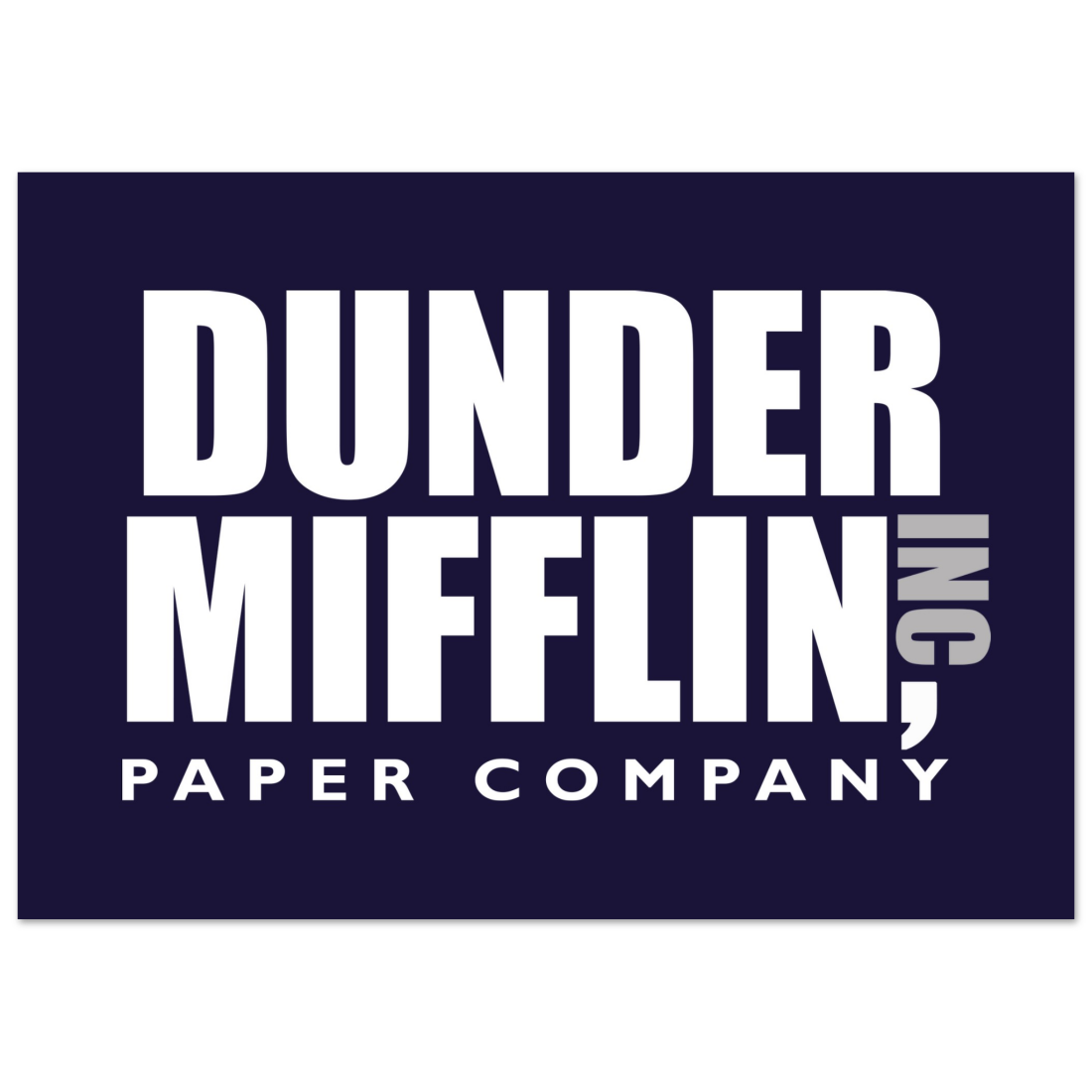 Dunder Mifflin Paper Company, Inc from The Office Poster-5