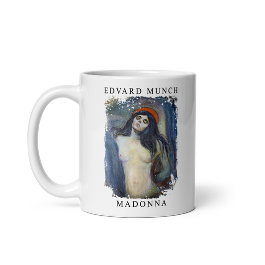 Edvard Munch - Madonna, 1894 Artwork Mug-0