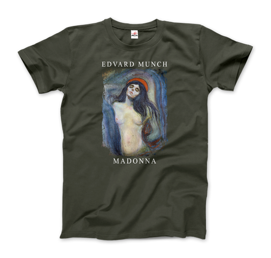 Edvard Munch - Madonna, 1894 Artwork T-Shirt-0