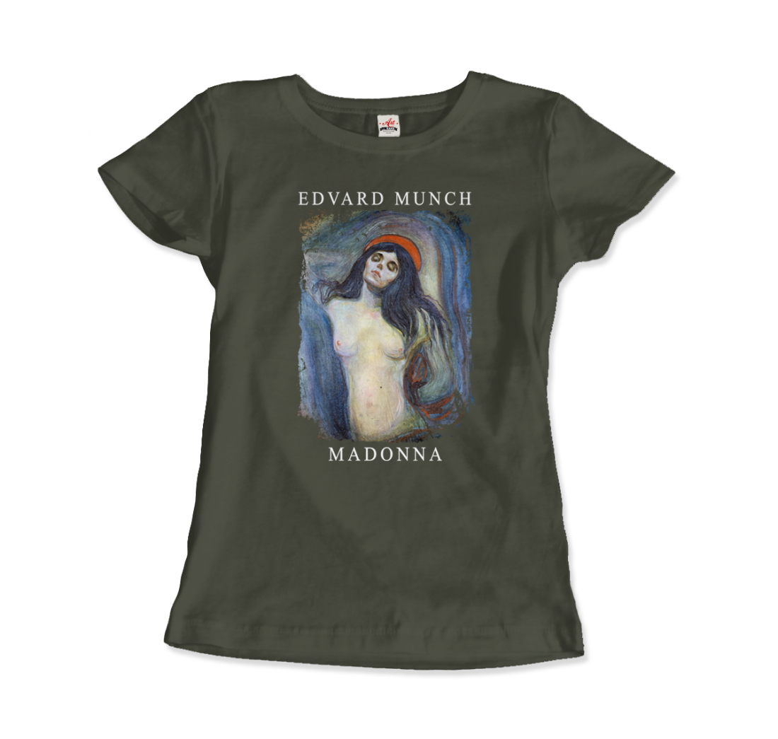 Edvard Munch - Madonna, 1894 Artwork T-Shirt-3