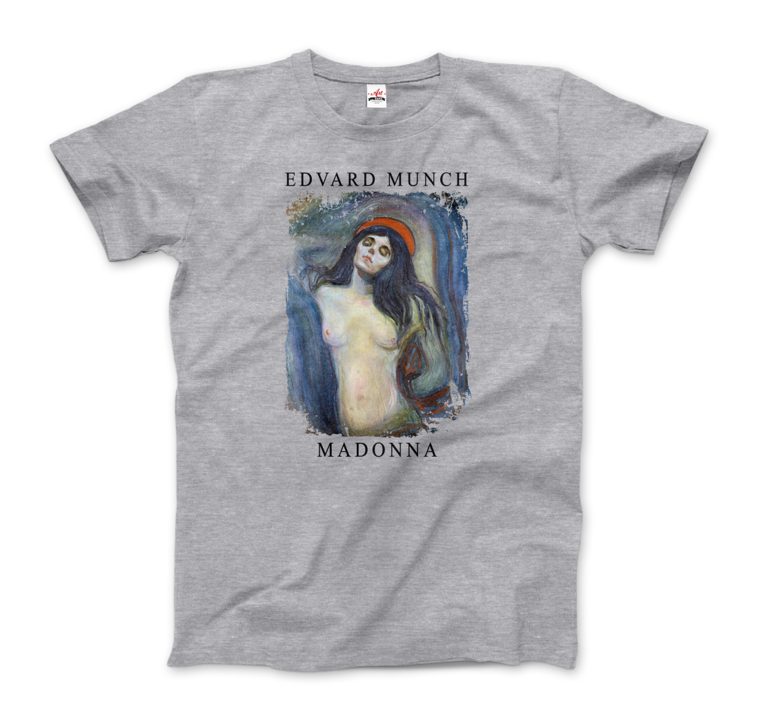 Edvard Munch - Madonna, 1894 Artwork T-Shirt-8