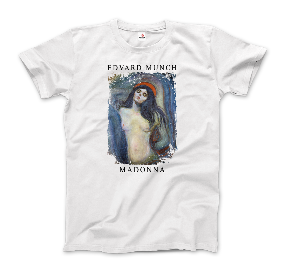 Edvard Munch - Madonna, 1894 Artwork T-Shirt-6