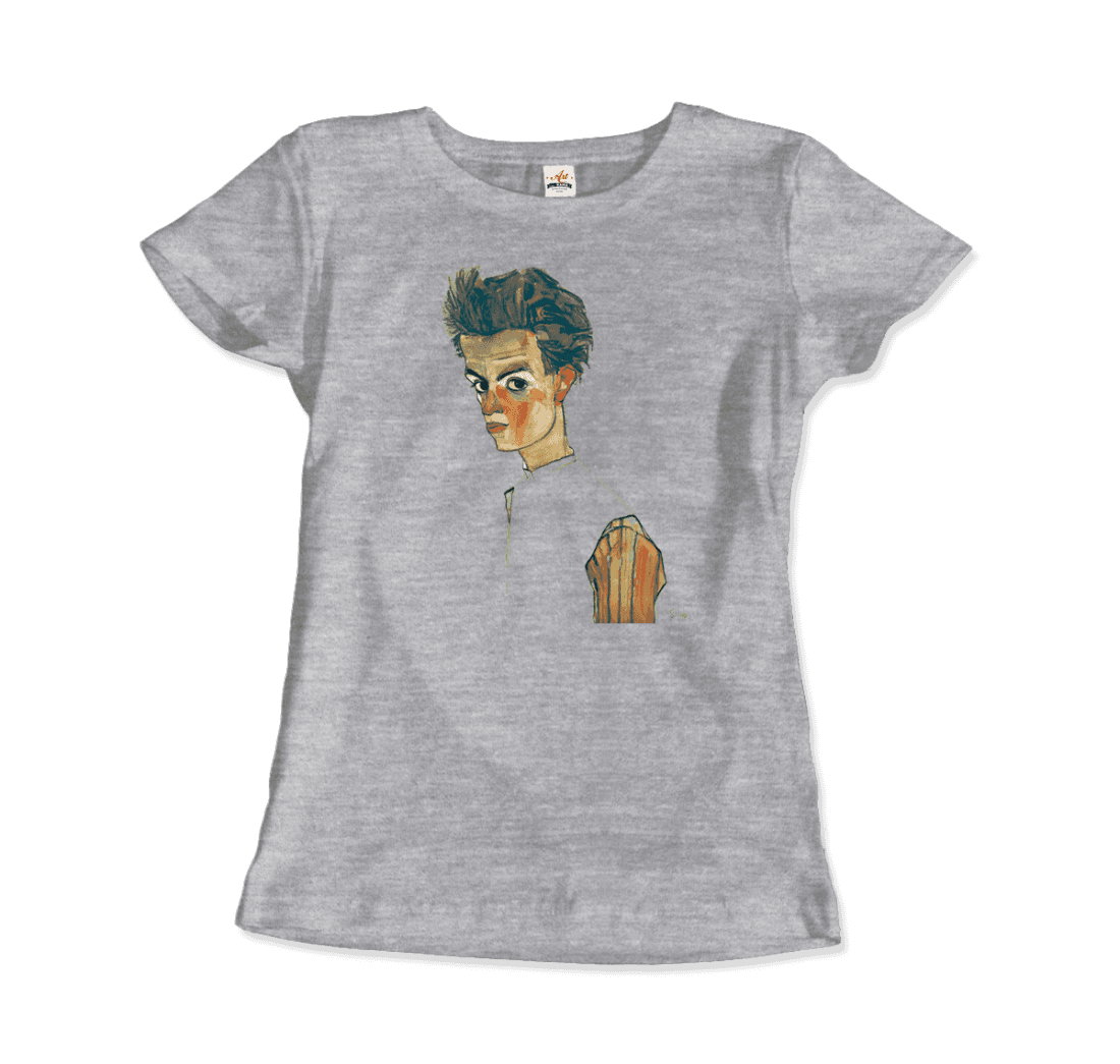 Egon Schiele Self-Portrait, Art T-Shirt-14