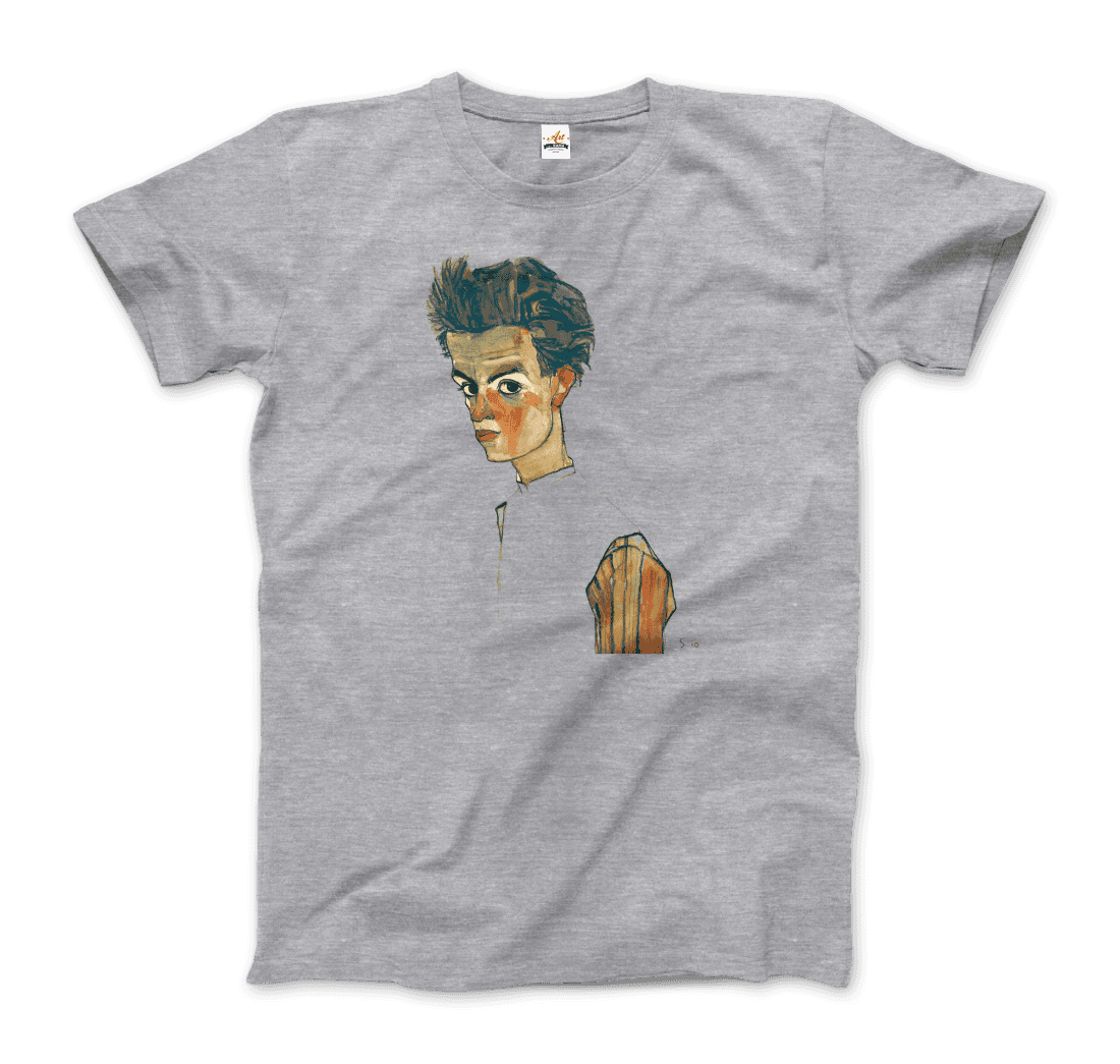 Egon Schiele Self-Portrait, Art T-Shirt-7