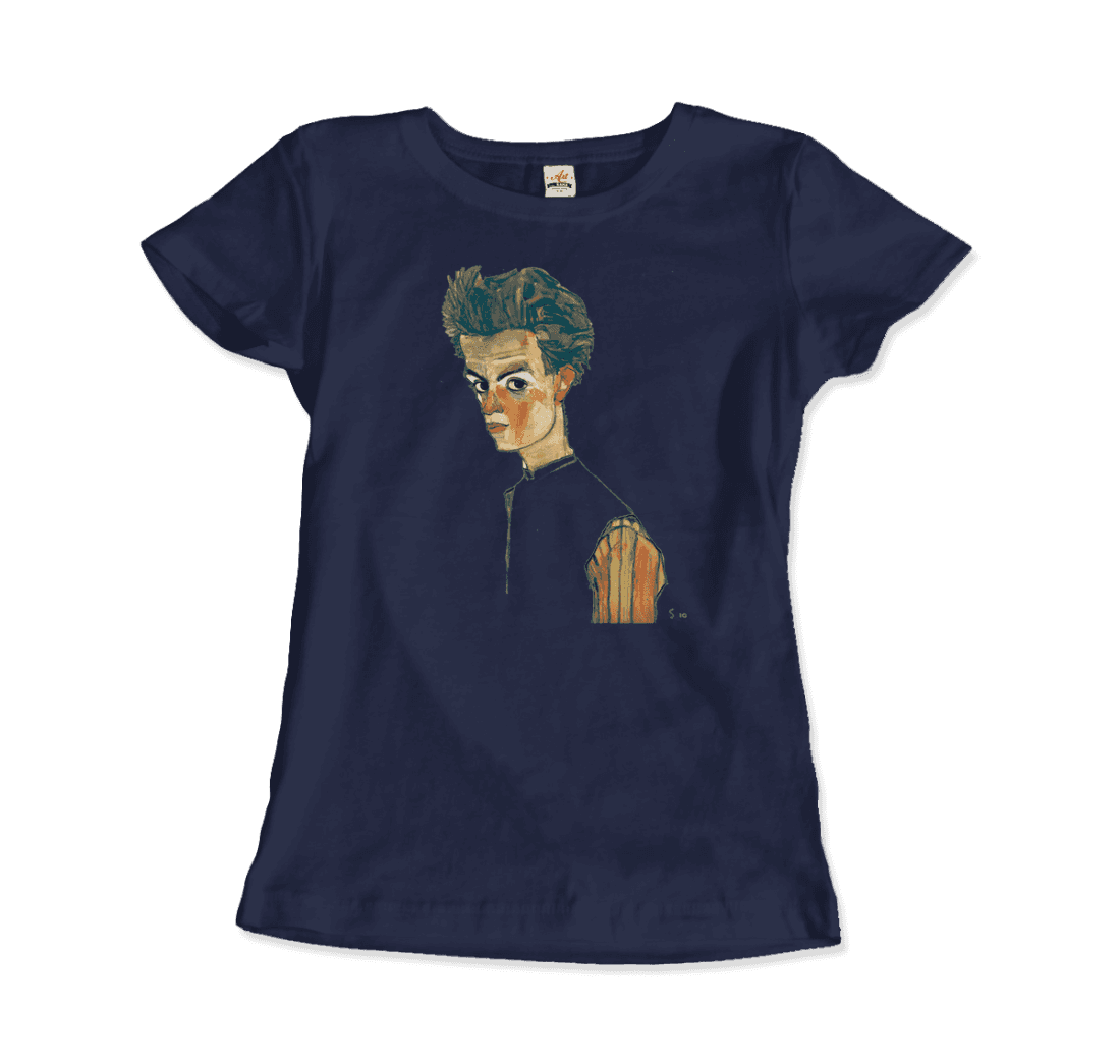 Egon Schiele Self-Portrait, Art T-Shirt-15