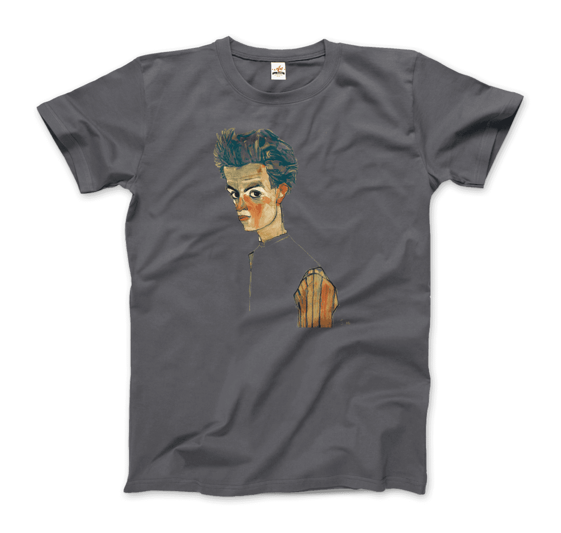 Egon Schiele Self-Portrait, Art T-Shirt-9