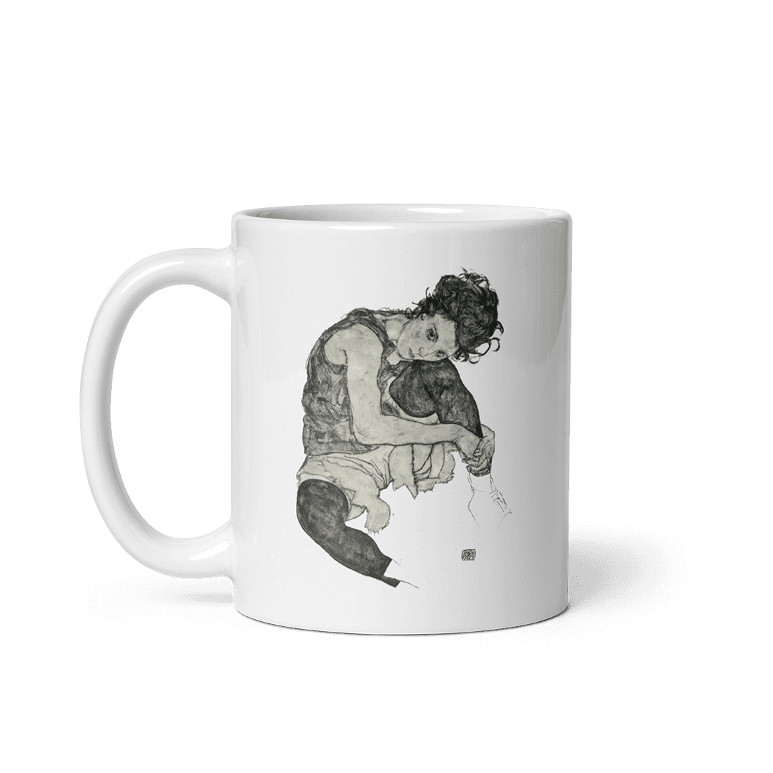 Egon Schiele Zeichnungen I (Drawings 1) 1917 Art Mug-0