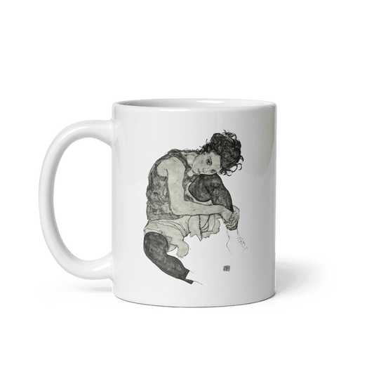 Egon Schiele Zeichnungen I (Drawings 1) 1917 Art Mug-0