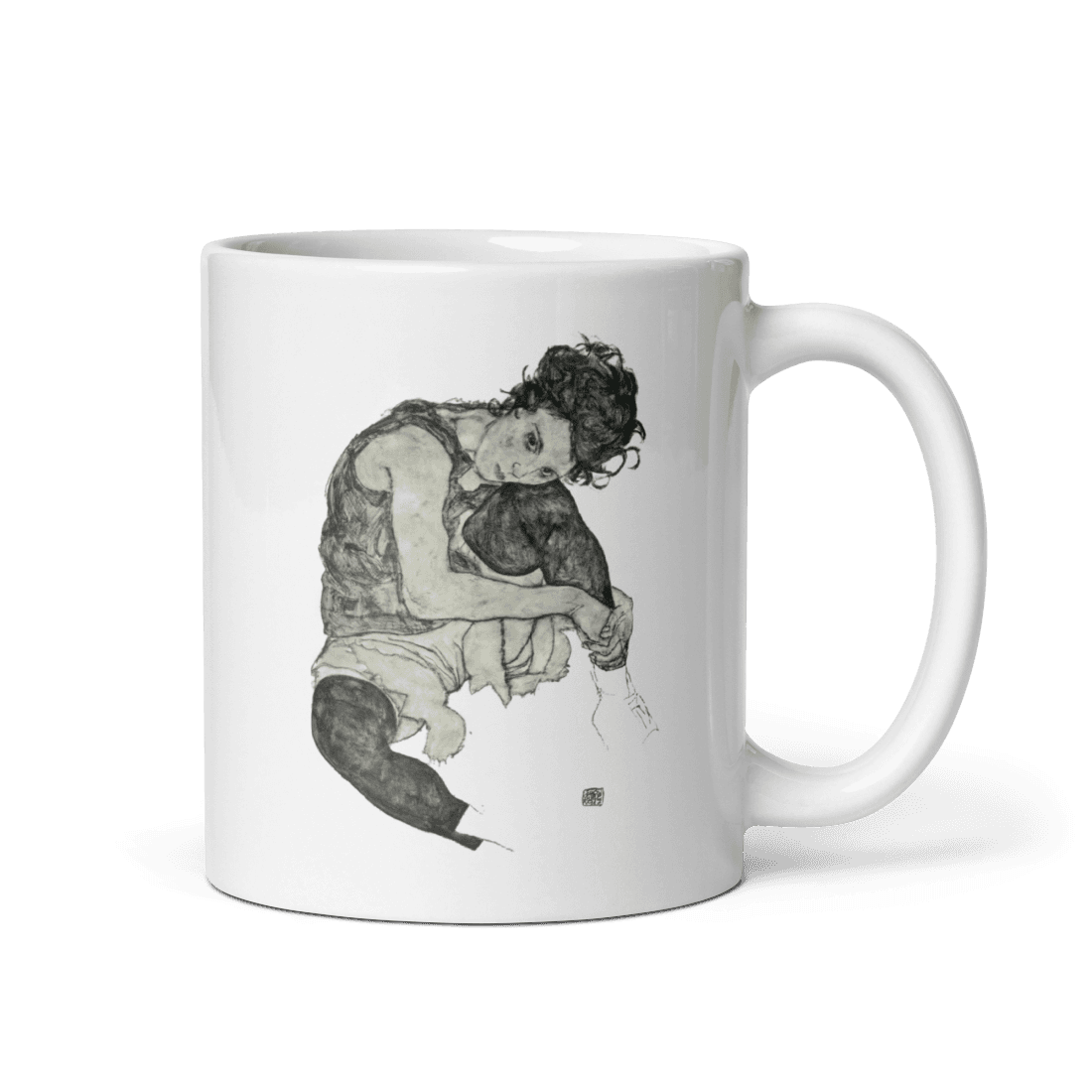 Egon Schiele Zeichnungen I (Drawings 1) 1917 Art Mug-3