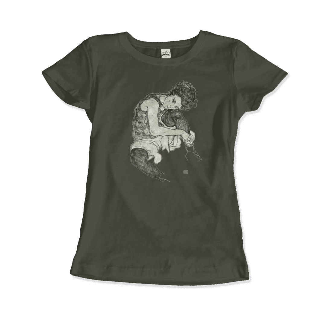 Egon Schiele Zeichnungen I (Drawings 1) 1917 Art T-Shirt-16