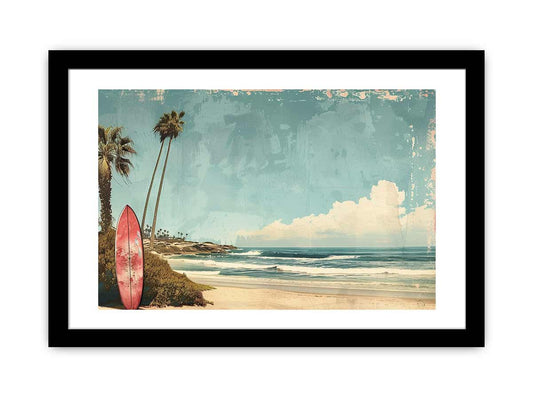 Beach Framed Print-0