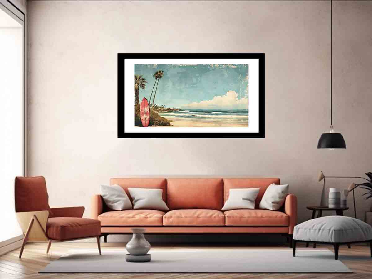 Beach Framed Print-4