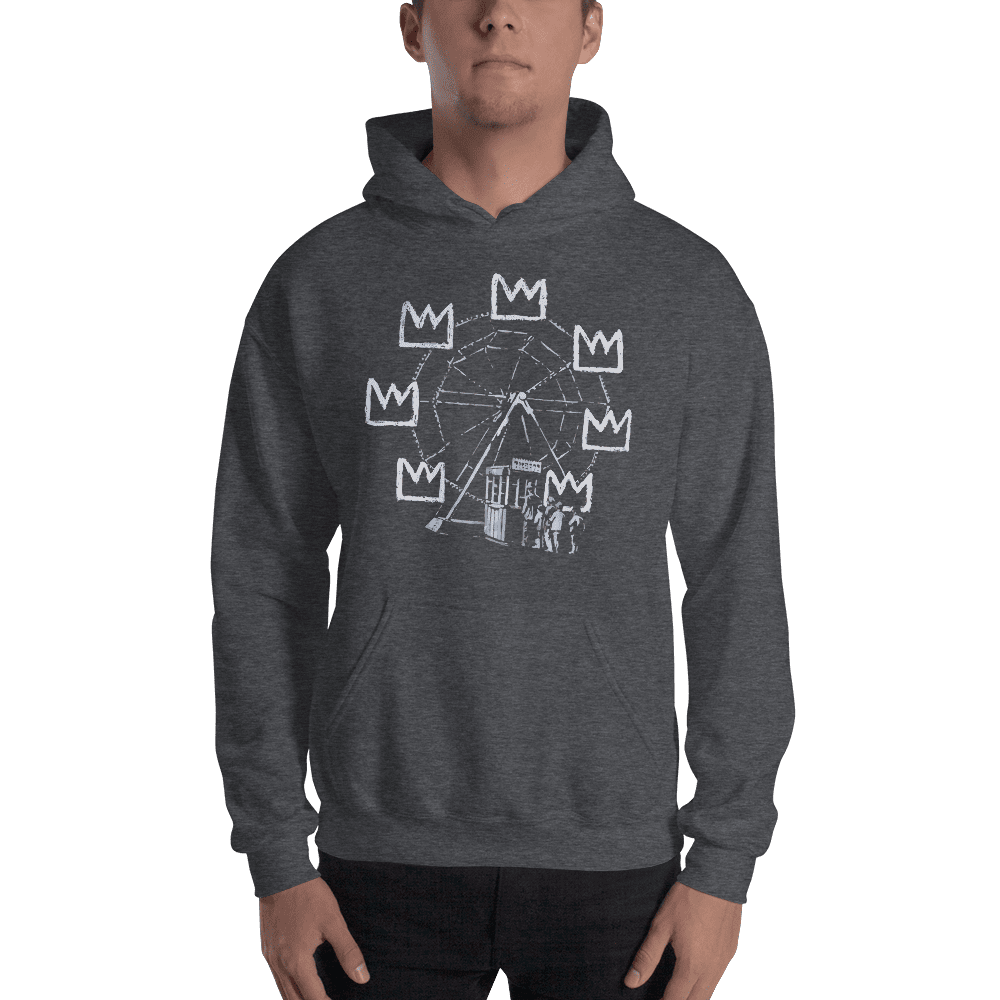 Banksy Ferris Wheel Artwork Unisex Hoodie-1