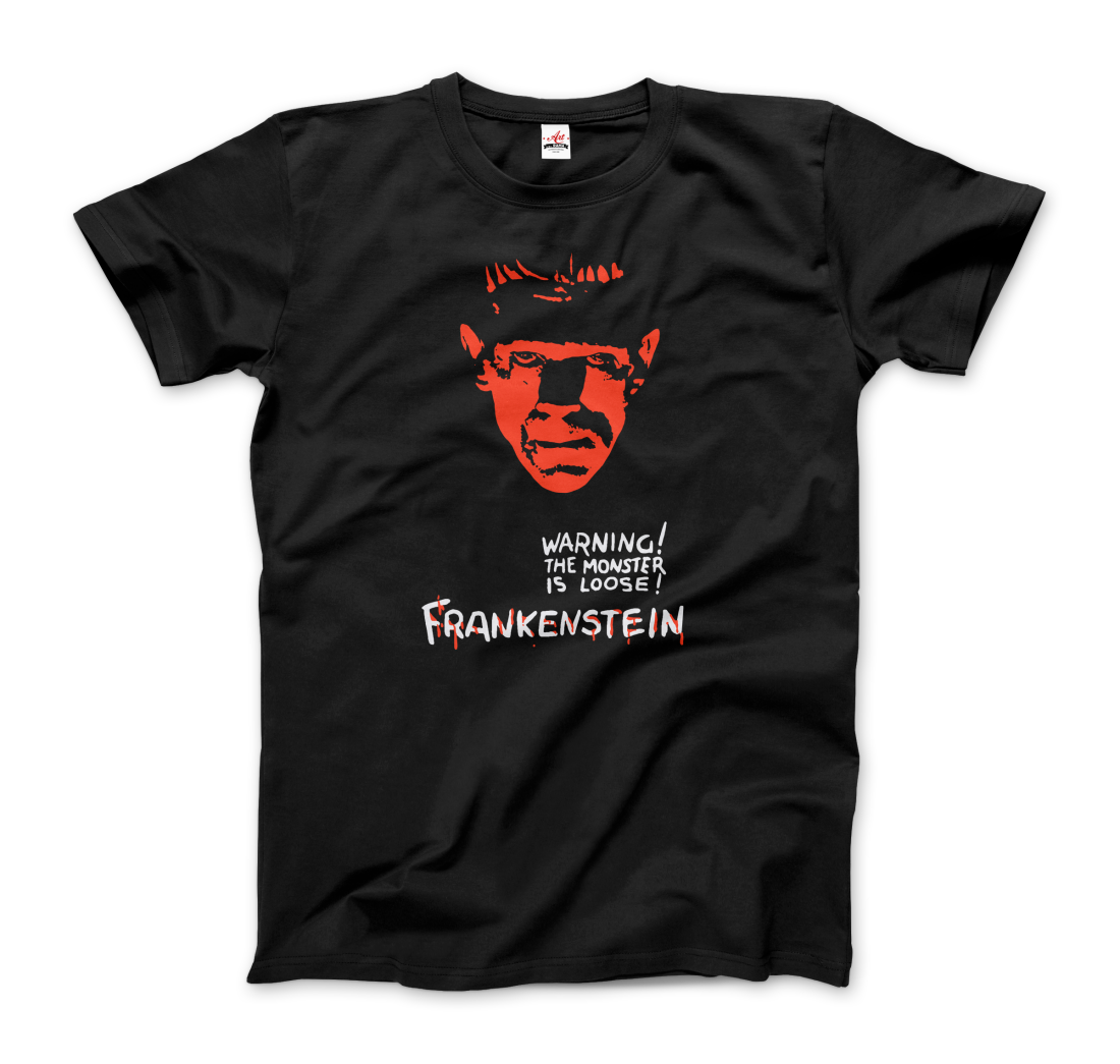 Frankenstein - 30s Sci-Fi Horror Movie T-Shirt-0