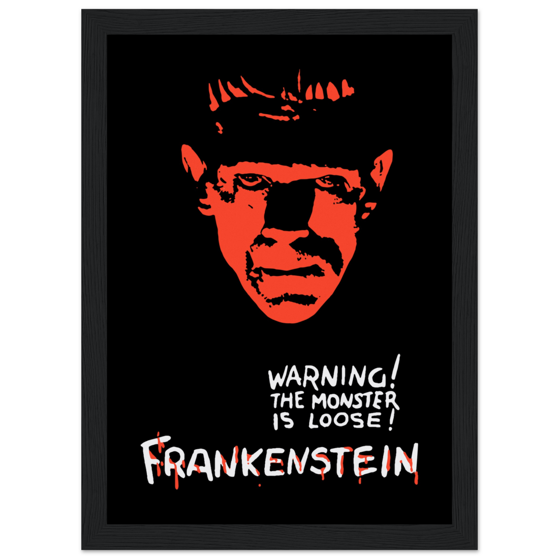 Frankenstein - 30s Sci-Fi Horror Movie Poster-6