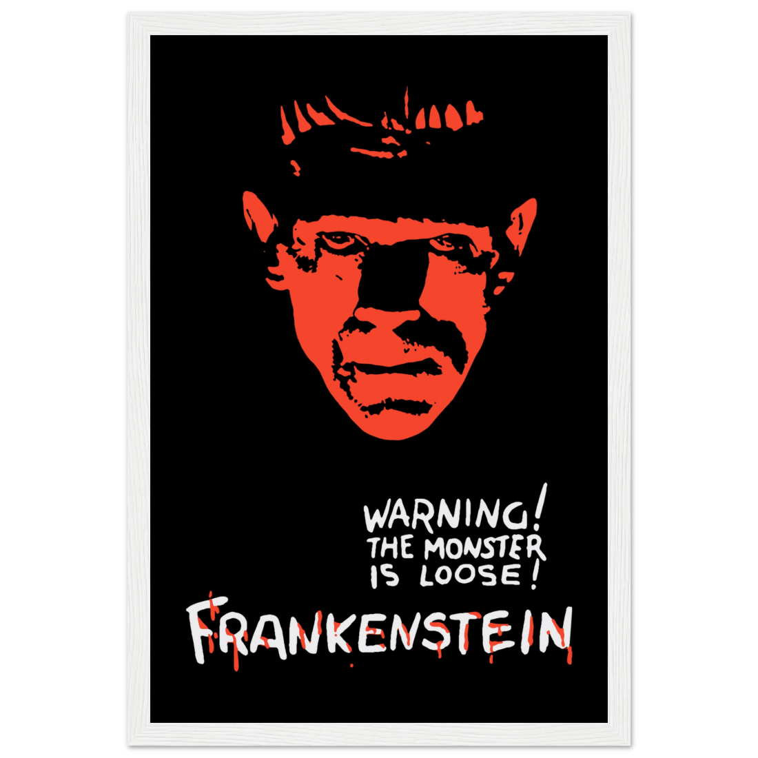 Frankenstein - 30s Sci-Fi Horror Movie Poster-11