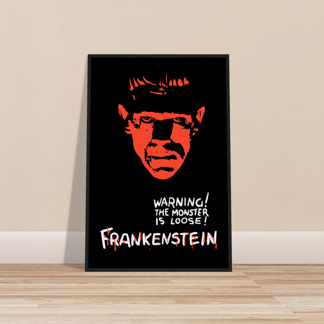 Frankenstein - 30s Sci-Fi Horror Movie Poster-1