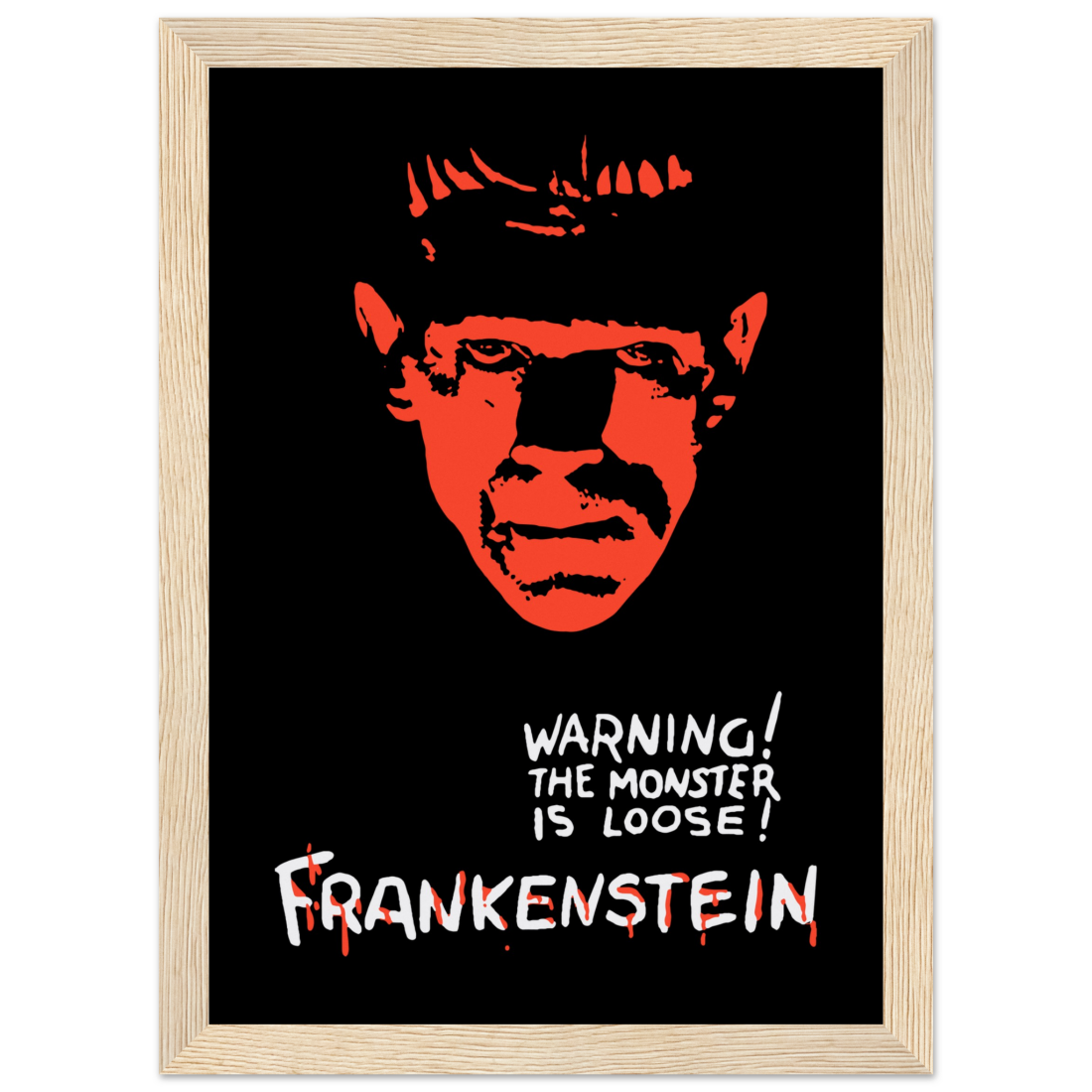 Frankenstein - 30s Sci-Fi Horror Movie Poster-7