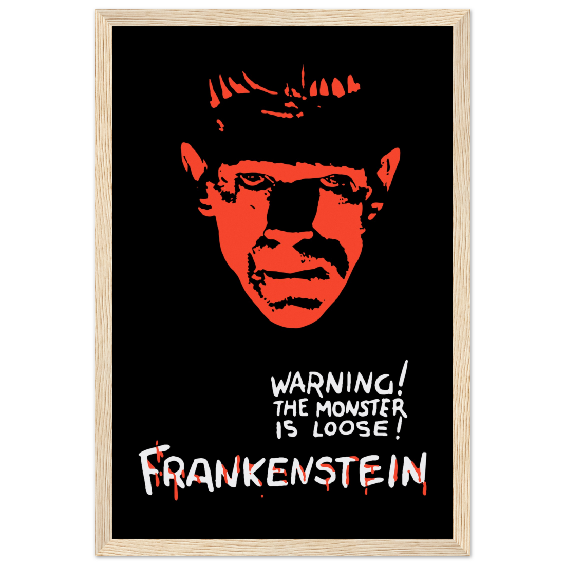 Frankenstein - 30s Sci-Fi Horror Movie Poster-10