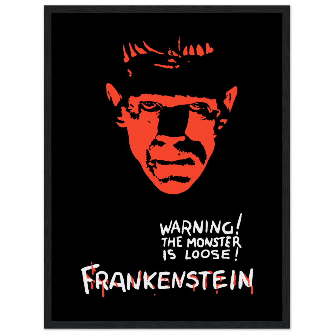 Frankenstein - 30s Sci-Fi Horror Movie Poster-3