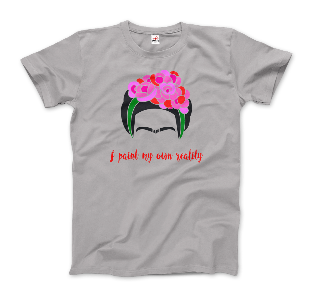 Frida Kahlo - I Paint My Own Reality - Quote T-Shirt-4