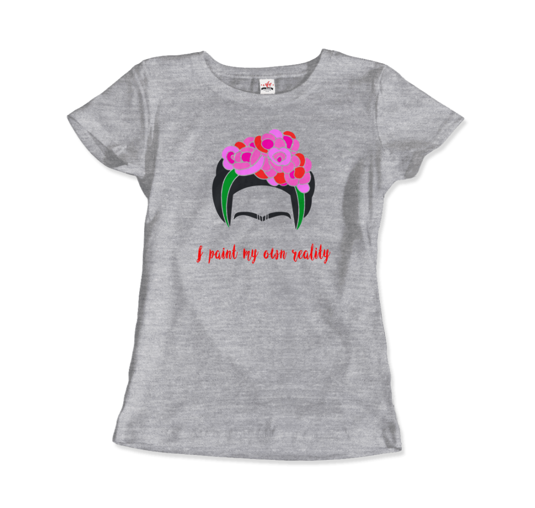 Frida Kahlo - I Paint My Own Reality - Quote T-Shirt-8