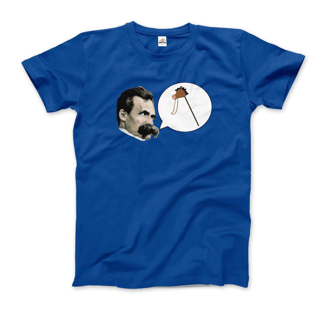 Friedrich Nietzche - Turin Horse Comic Style T-Shirt-11