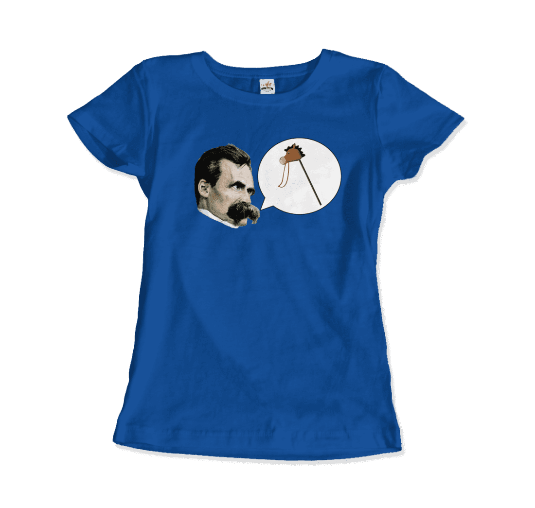 Friedrich Nietzche - Turin Horse Comic Style T-Shirt-18