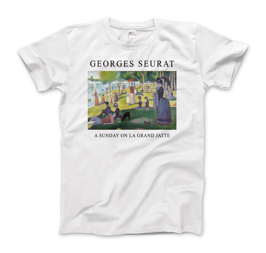 Georges Seurat - Sunday on La Grand Jatte Art T-Shirt-2