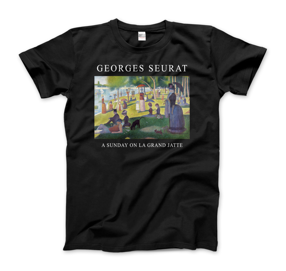 Georges Seurat - Sunday on La Grand Jatte Art T-Shirt-4