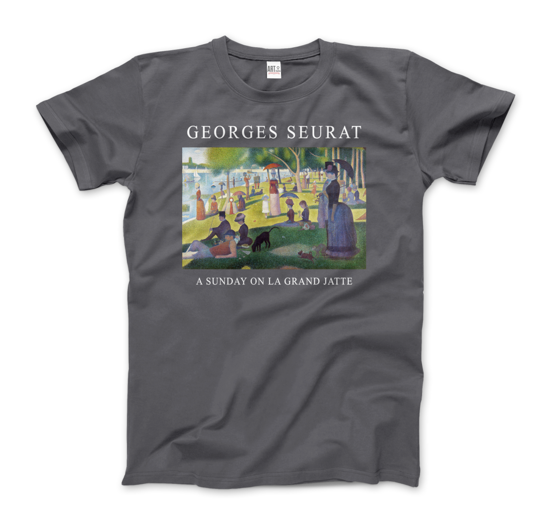 Georges Seurat - Sunday on La Grand Jatte Art T-Shirt-6