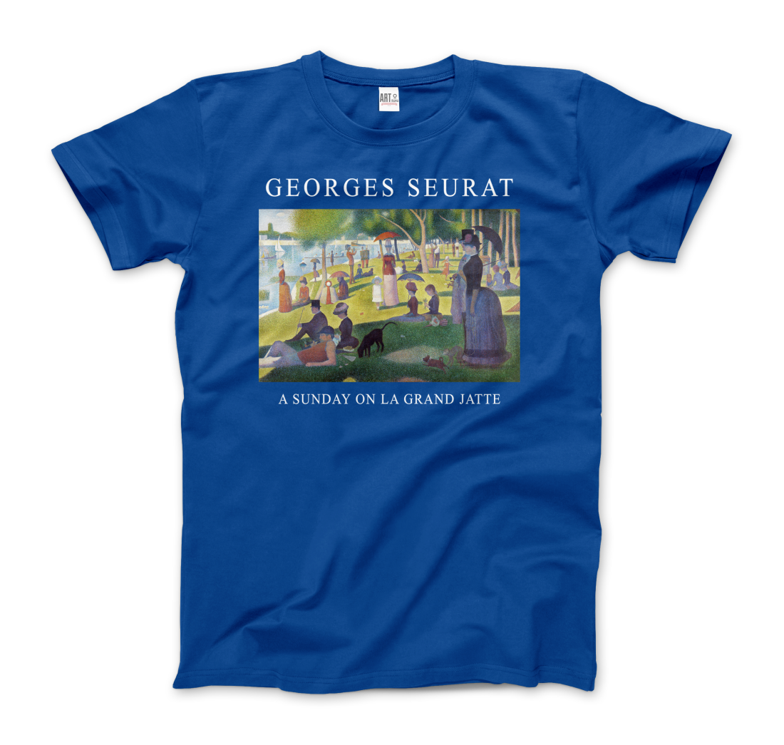 Georges Seurat - Sunday on La Grand Jatte Art T-Shirt-8