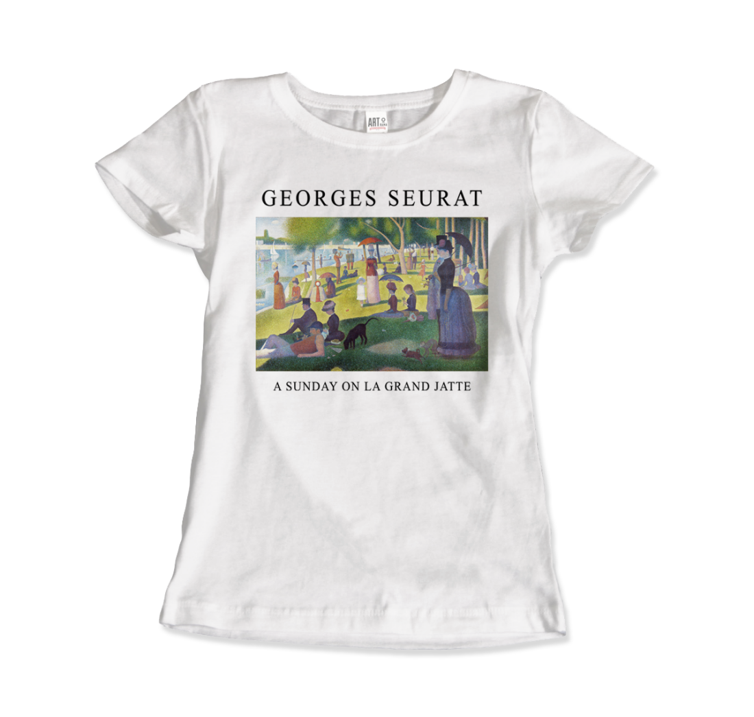 Georges Seurat - Sunday on La Grand Jatte Art T-Shirt-3