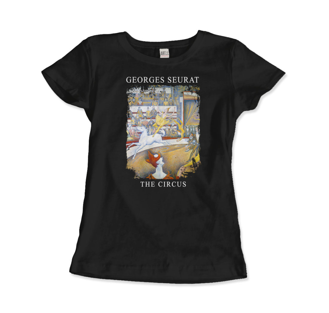 Georges Seurat - The Circus Artwork T-Shirt-1