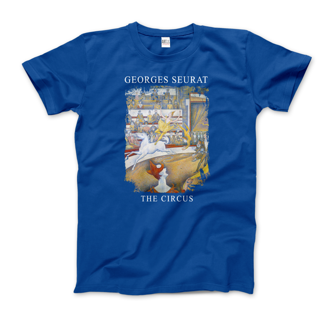 Georges Seurat - The Circus Artwork T-Shirt-8