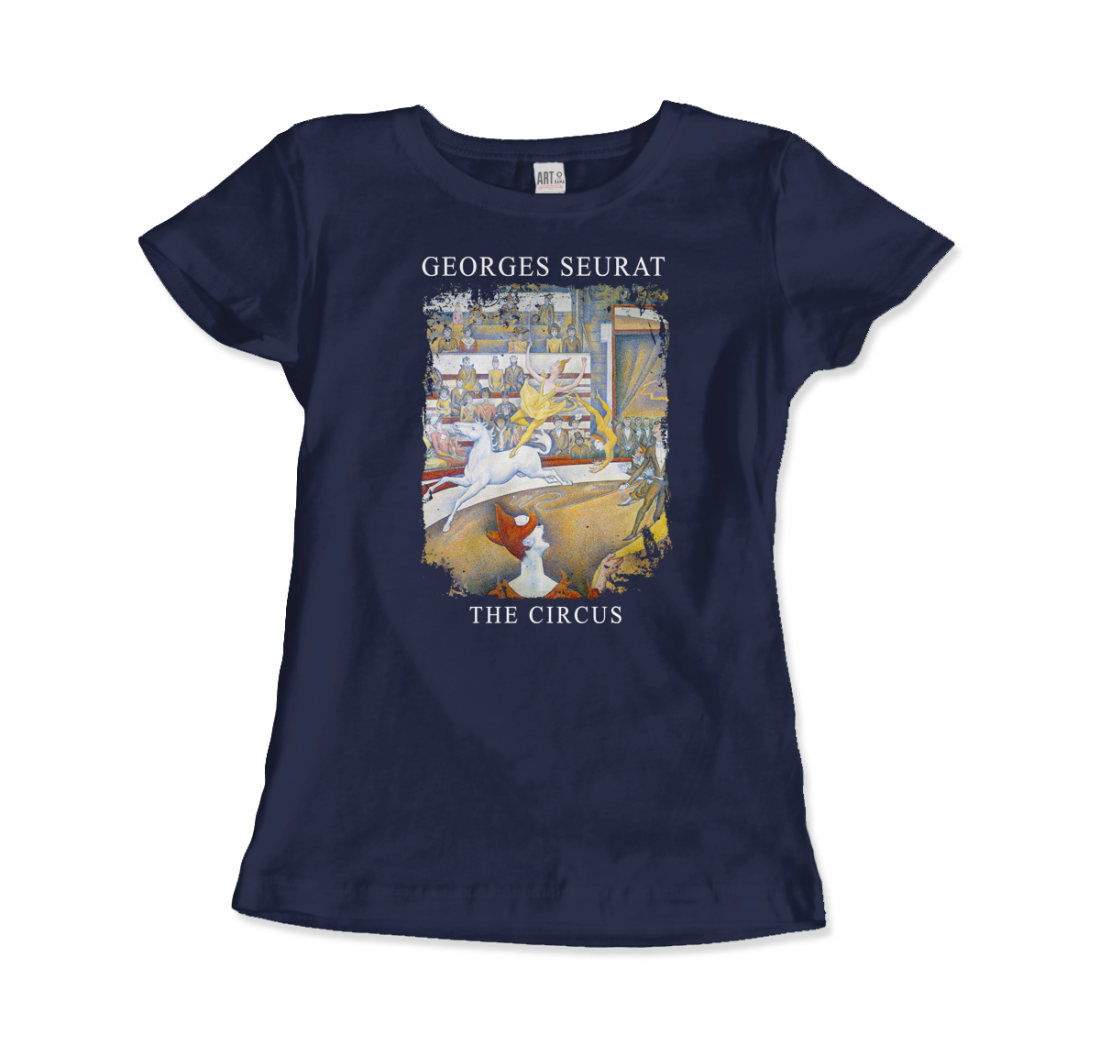 Georges Seurat - The Circus Artwork T-Shirt-11