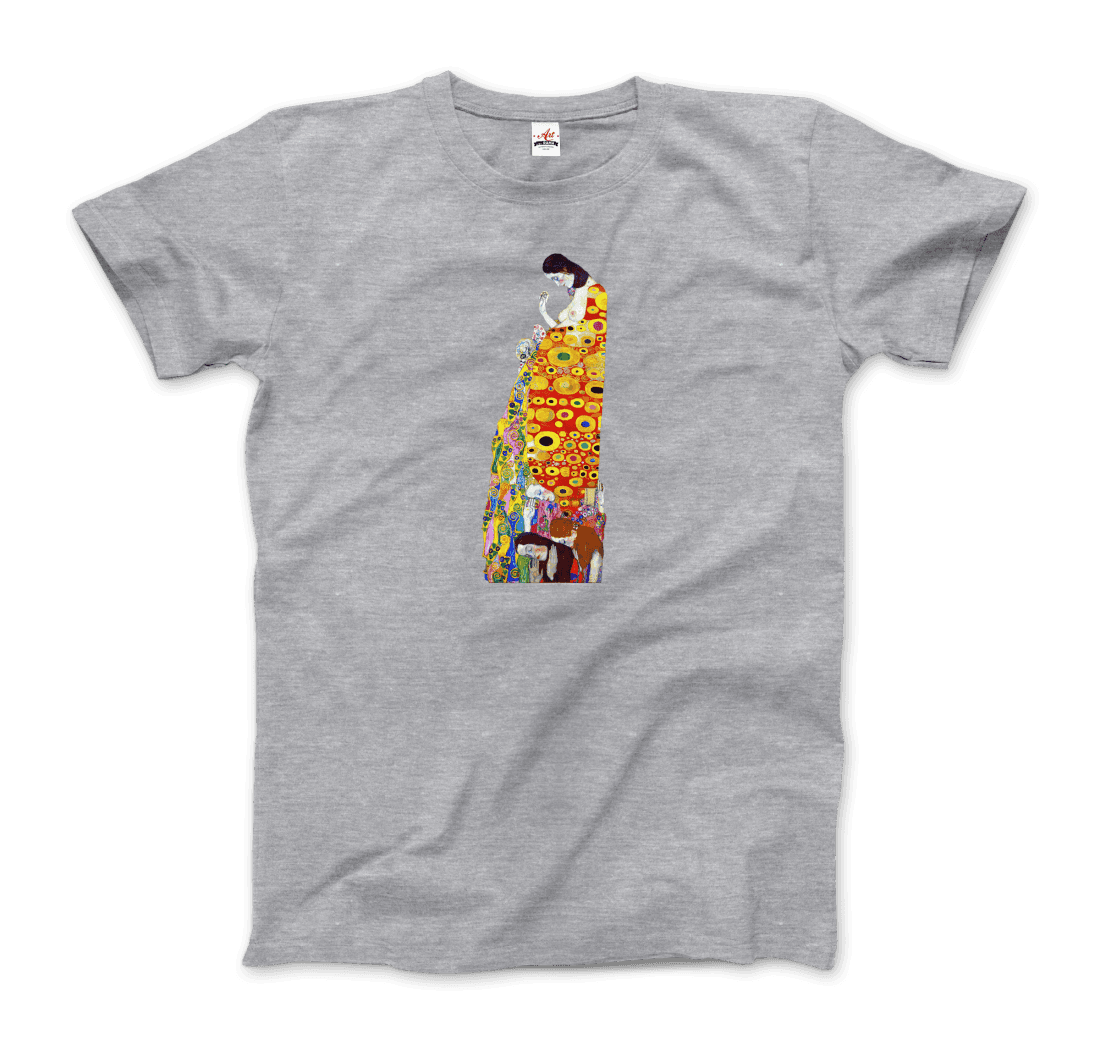 Gustav Klimt Hope II, 1908 Artwork T-Shirt-6