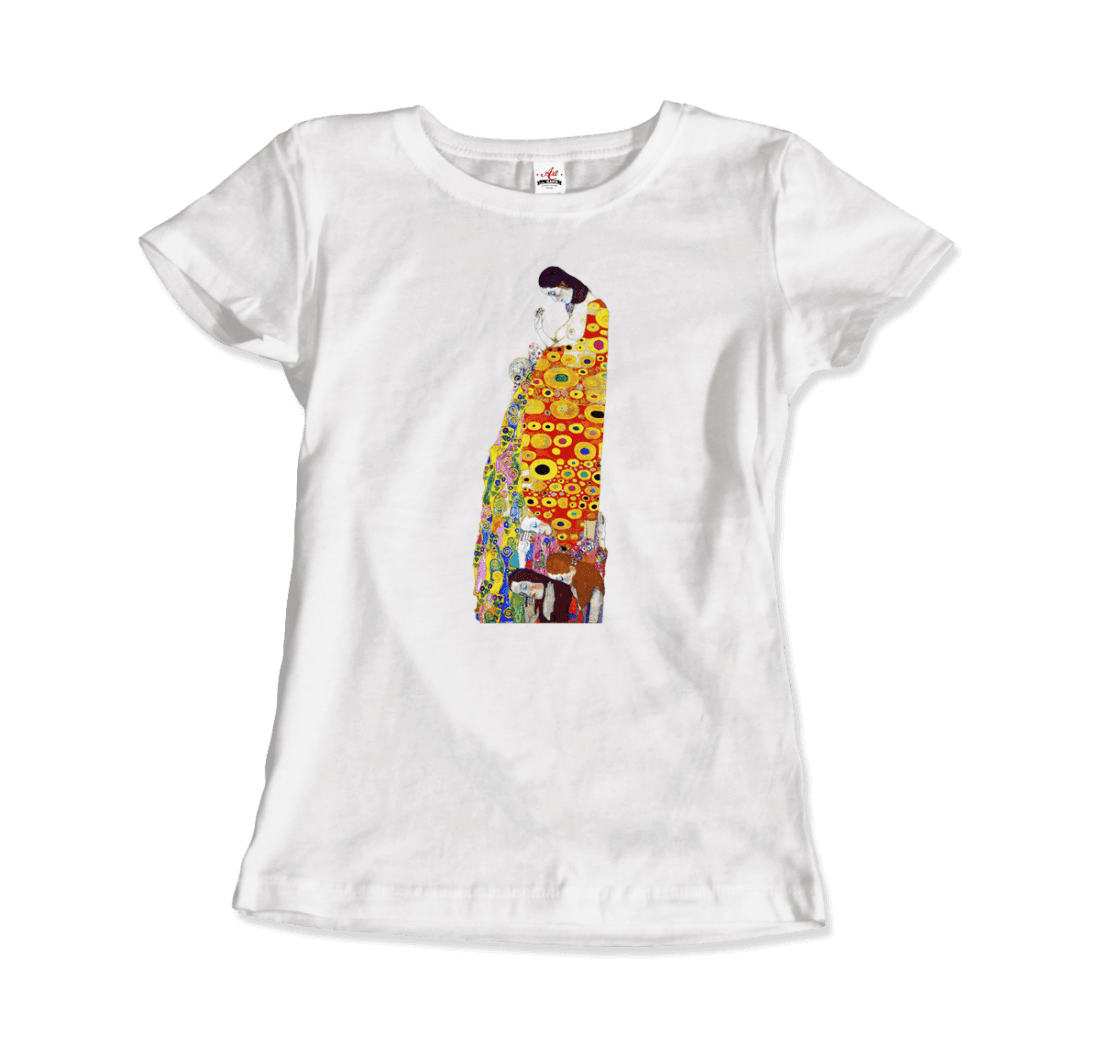 Gustav Klimt Hope II, 1908 Artwork T-Shirt-15