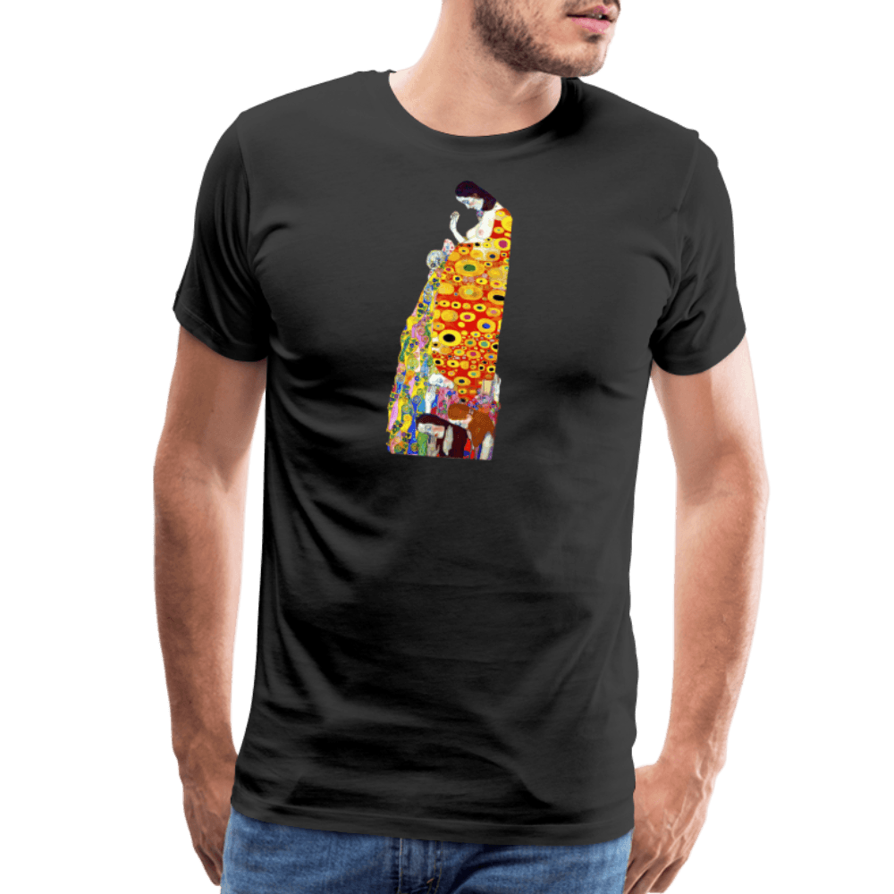 Gustav Klimt Hope II, 1908 Artwork T-Shirt-1