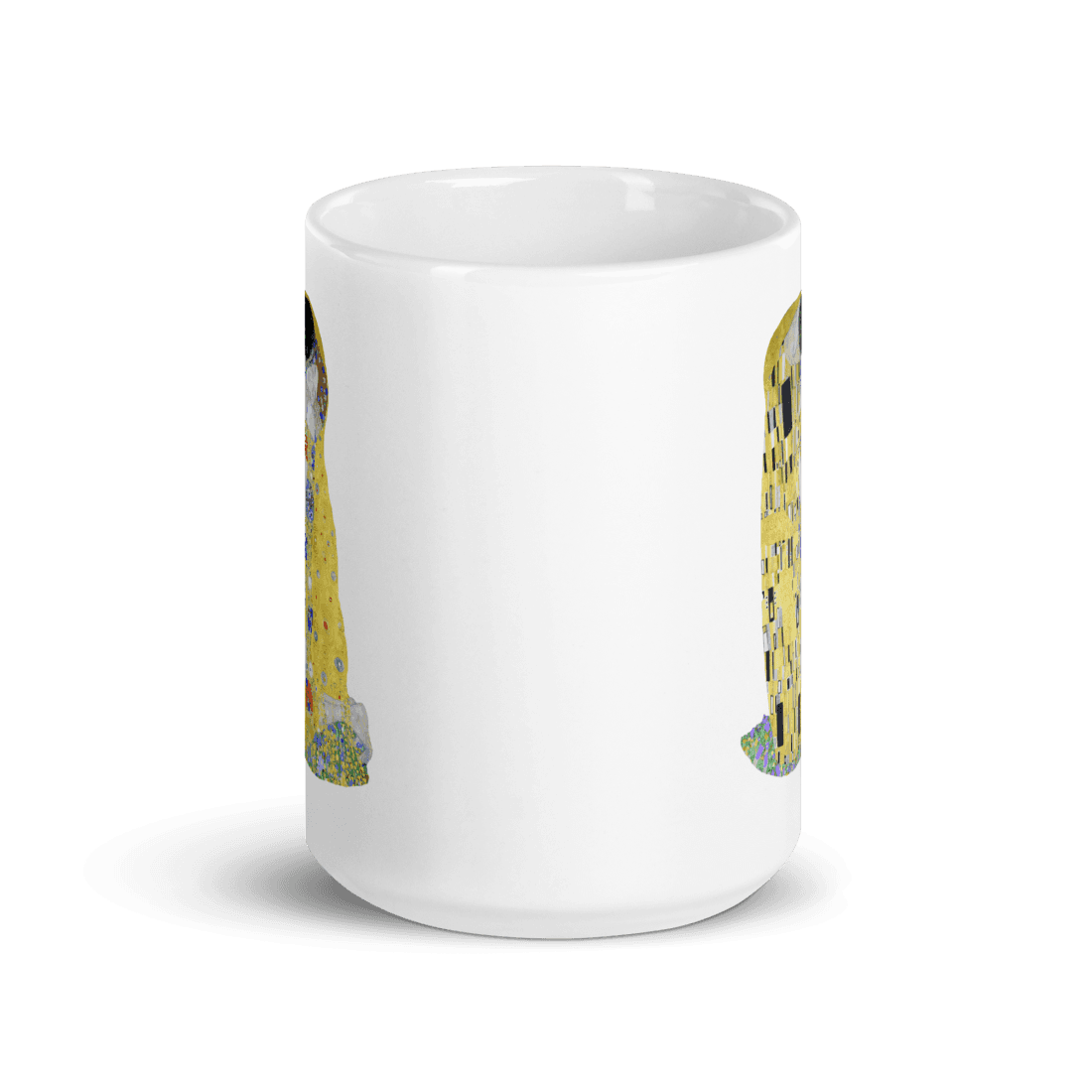 Gustav Klimt The Kiss (or The Lovers), 1908 Artwork Mug-4