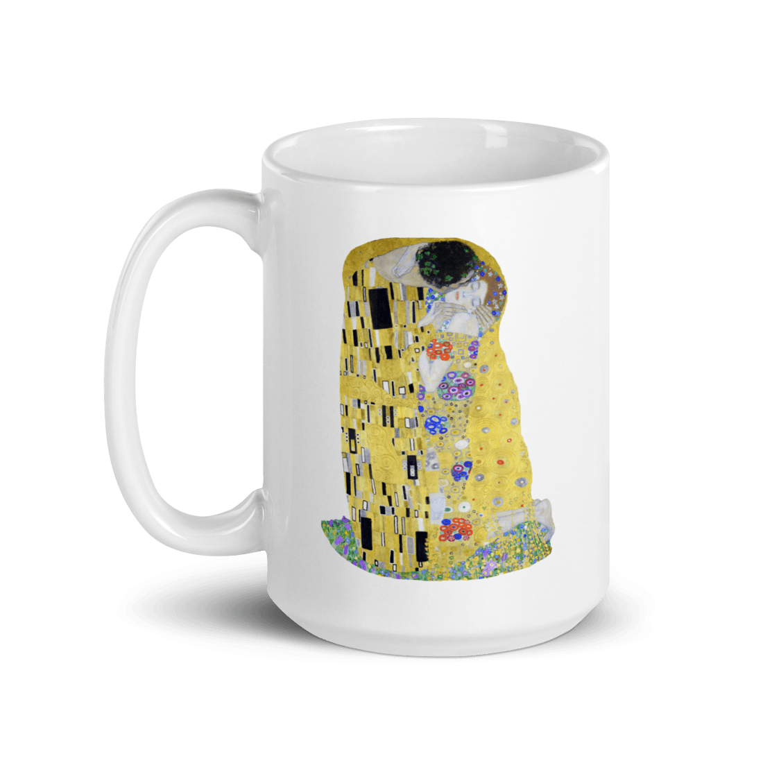 Gustav Klimt The Kiss (or The Lovers), 1908 Artwork Mug-3