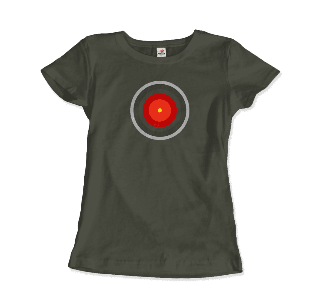 Hal 9000 Concept Design - 2001 Movie T-Shirt-17