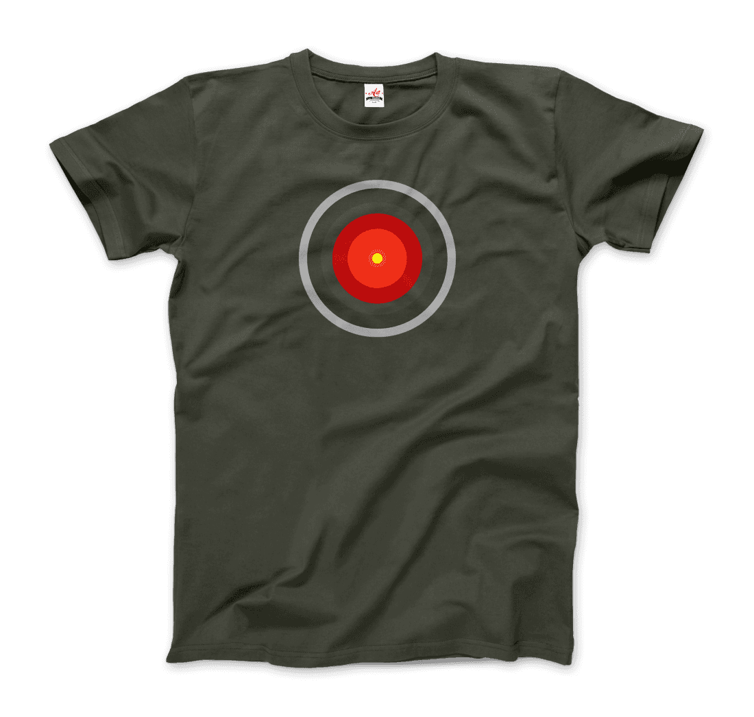 Hal 9000 Concept Design - 2001 Movie T-Shirt-10