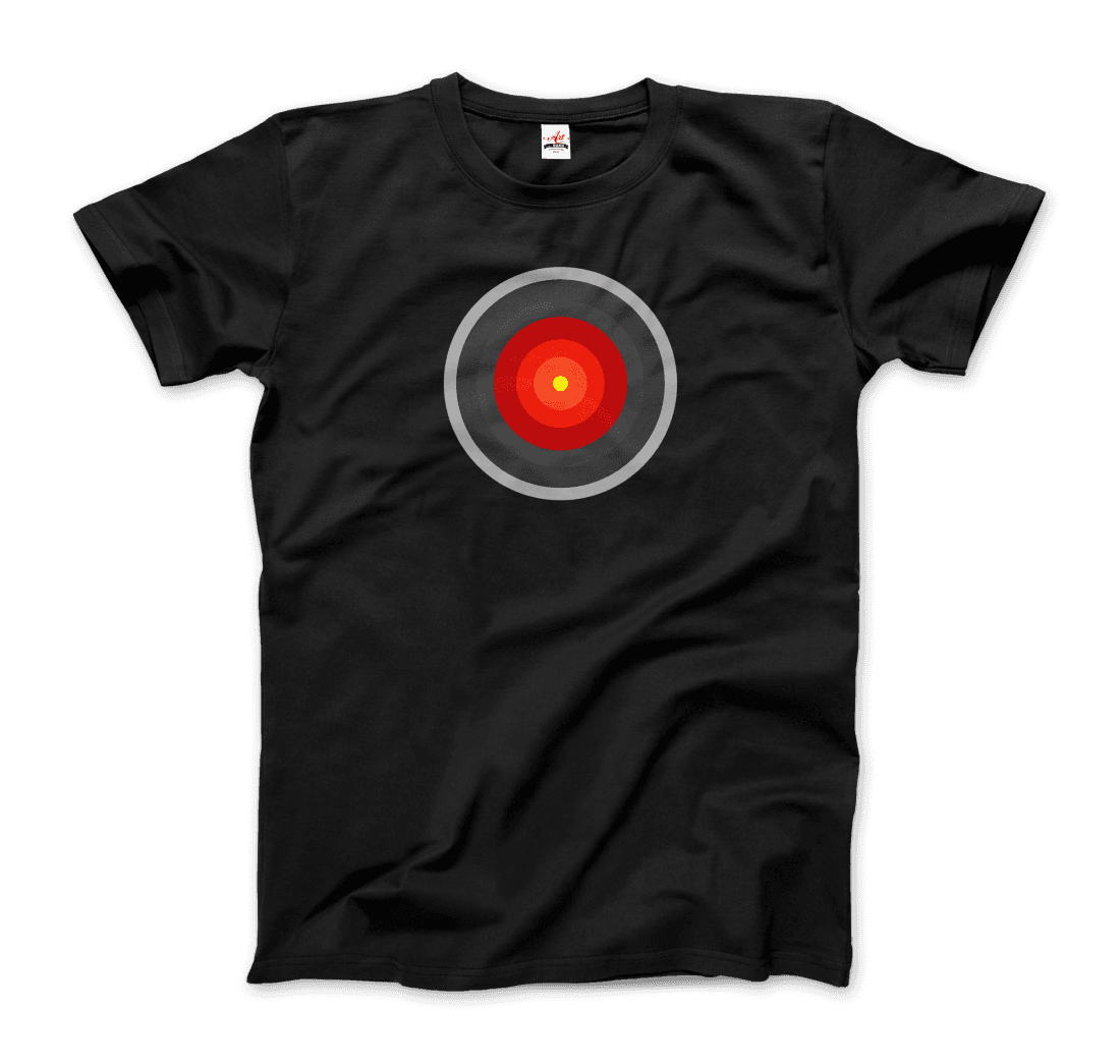 Hal 9000 Concept Design - 2001 Movie T-Shirt-0