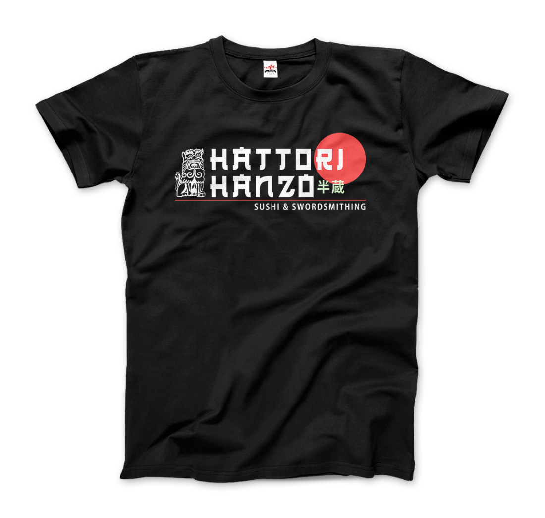 Hattori Hanzo, Sushi and Swordsmithing from Kill Bill T-Shirt-0