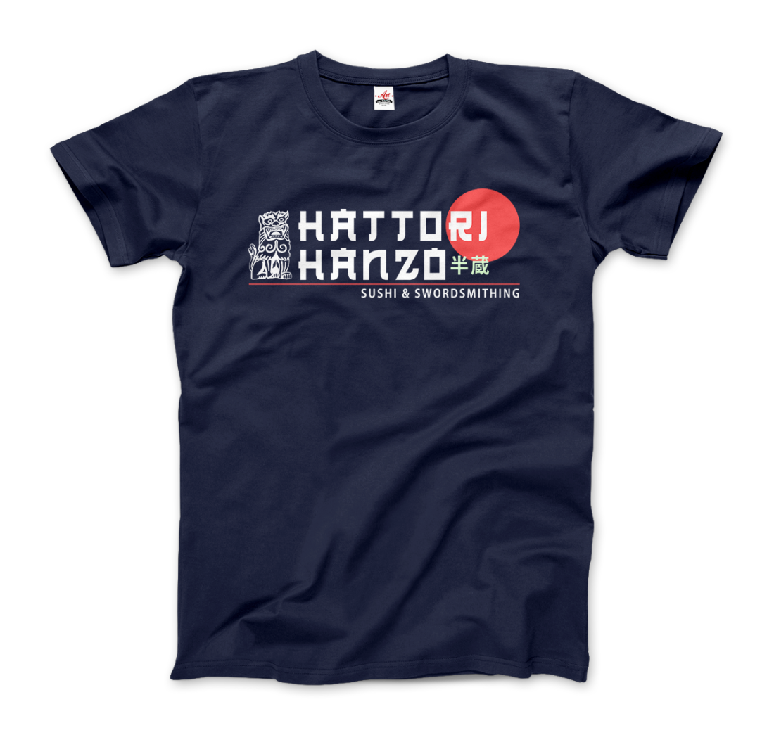 Hattori Hanzo, Sushi and Swordsmithing from Kill Bill T-Shirt-6