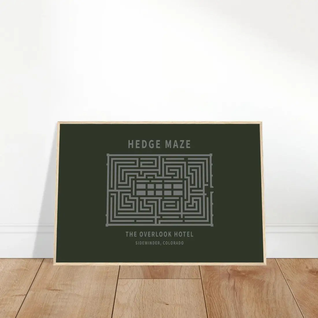 Hedge Maze, The Overlook Hotel - The Shining Movie Poster-2